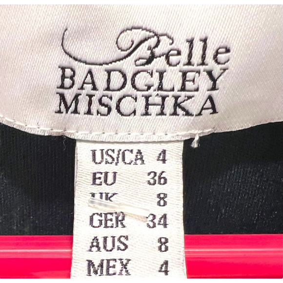 Belle Badgley Mischka Dress Women 4 Green Allover Sequin Party Cocktails Formal - Picture 5 of 8